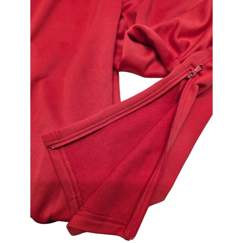 Under Armour‎ Red Tapered Track Pants Men's Medium Techwear Gorpcore Inspired